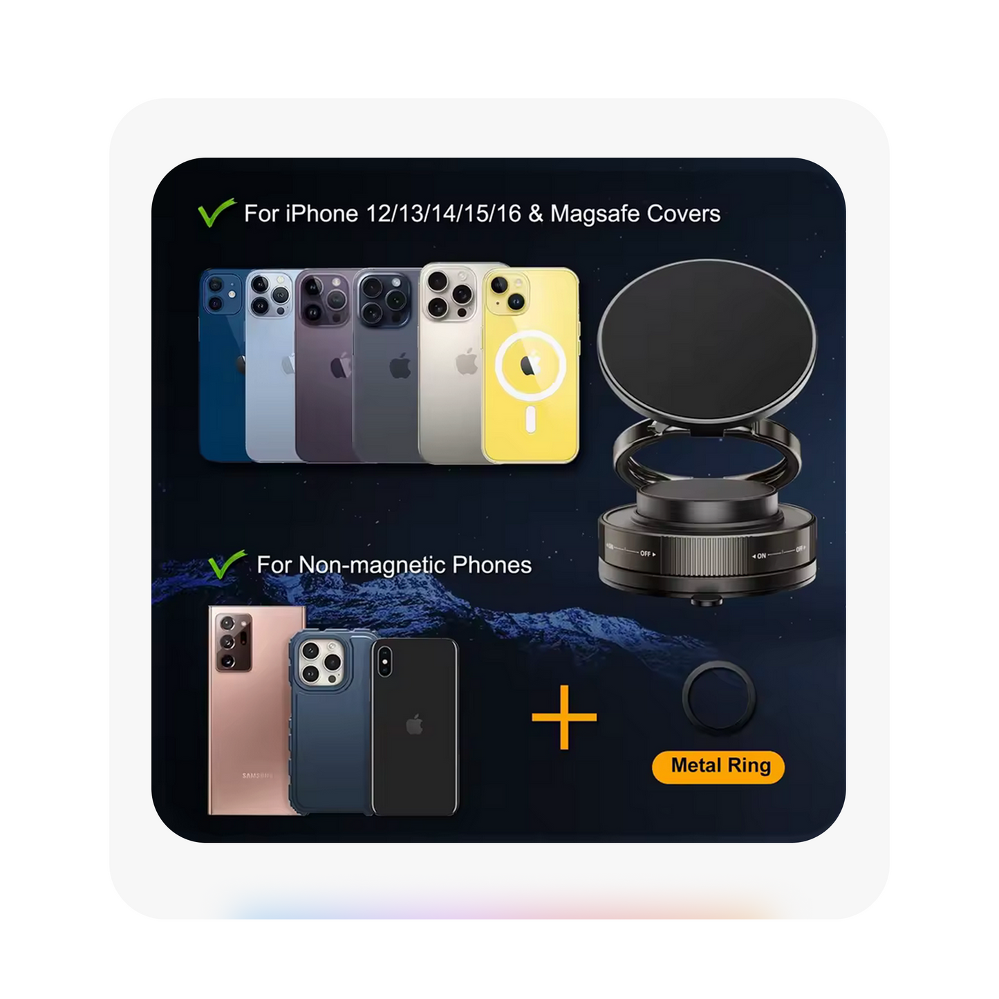 Magnetic Phone Holder